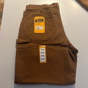 Carhart loose fit khaki pants 36x30.